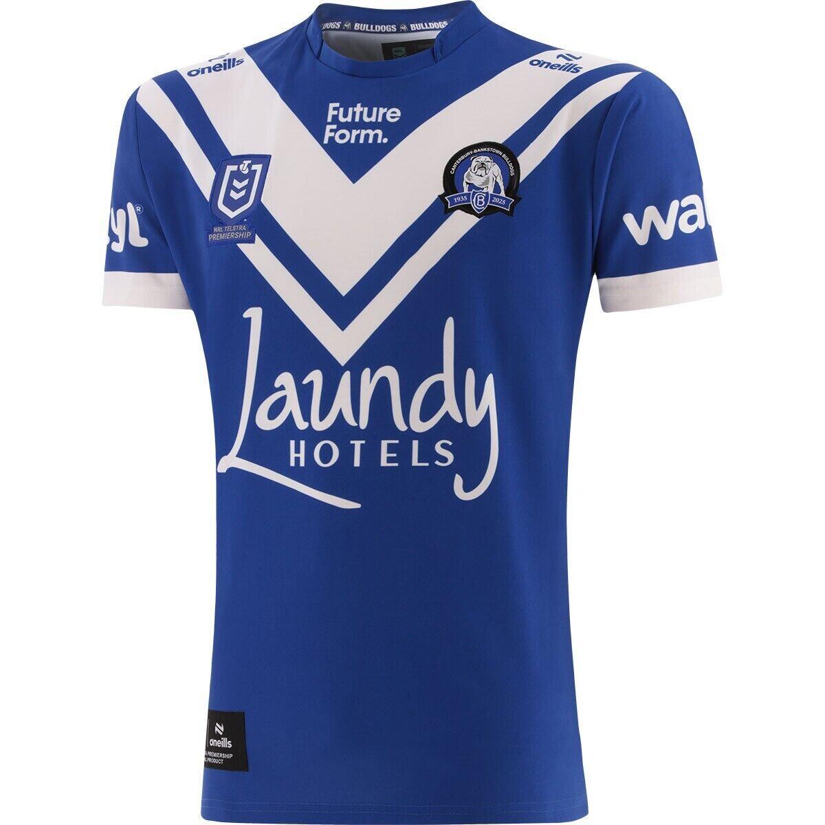 NRL 2025 Away Jersey - Canterbury Bulldogs - Adult - Mens