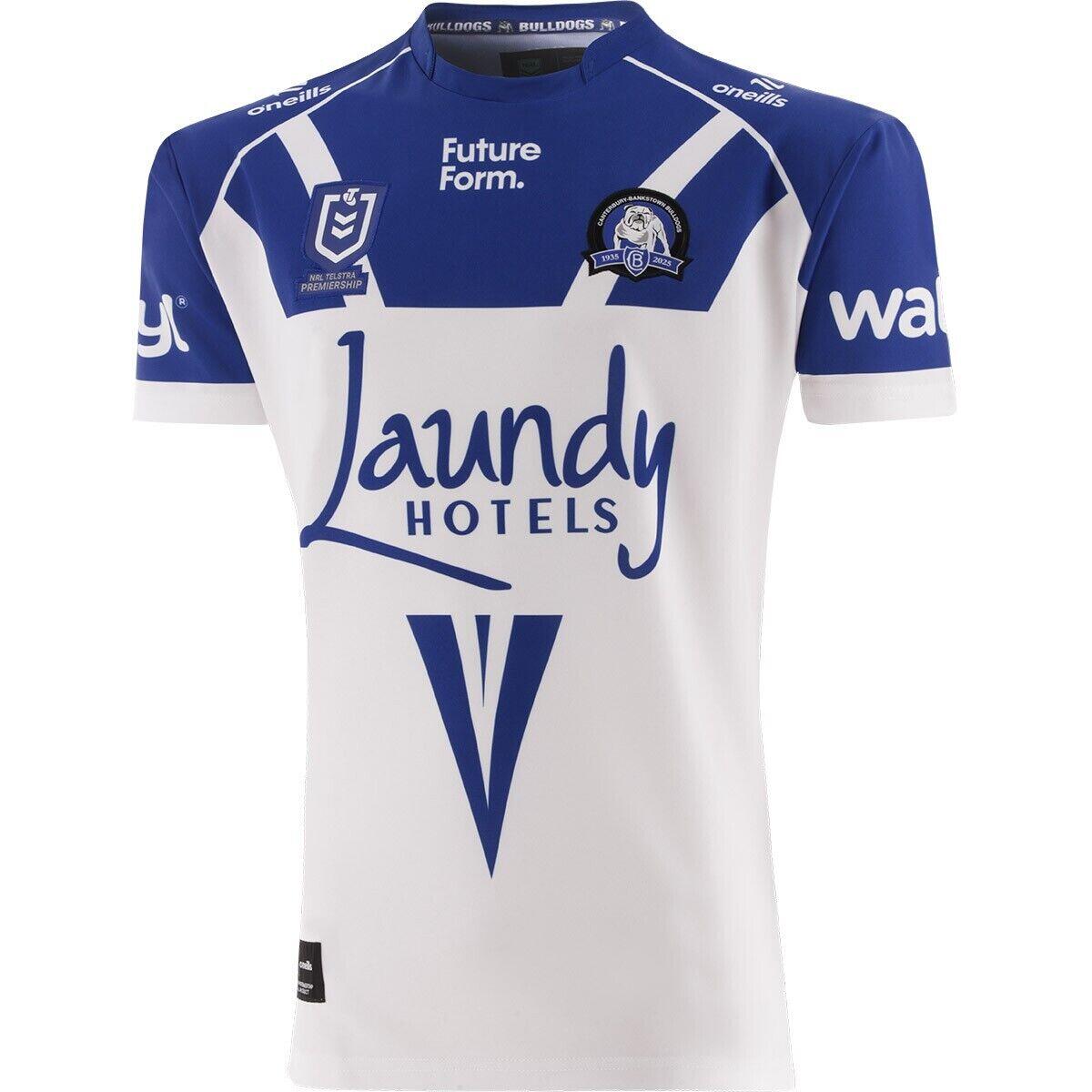 NRL 2025 Home Jersey - Canterbury Bulldogs - Adult - Mens
