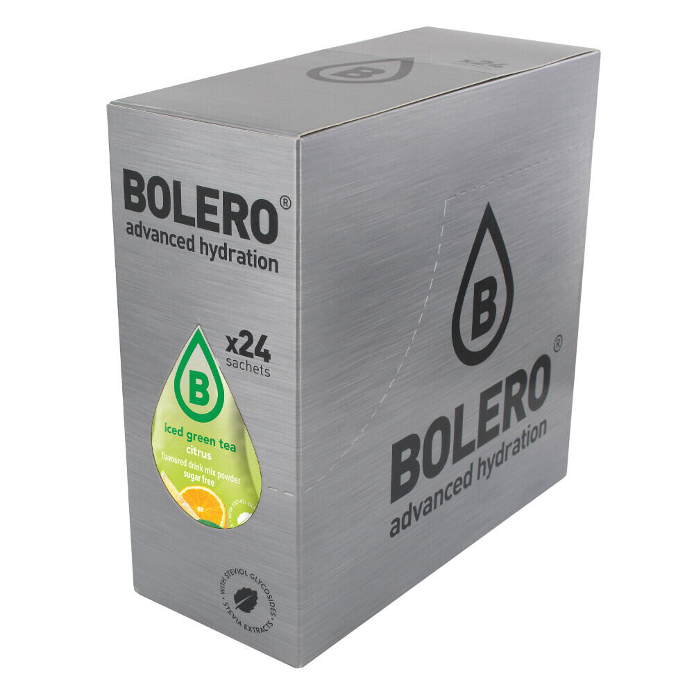 BOLERO Bolero Iced Green Tea (24x8g) Citrus - Intra e post allenamento