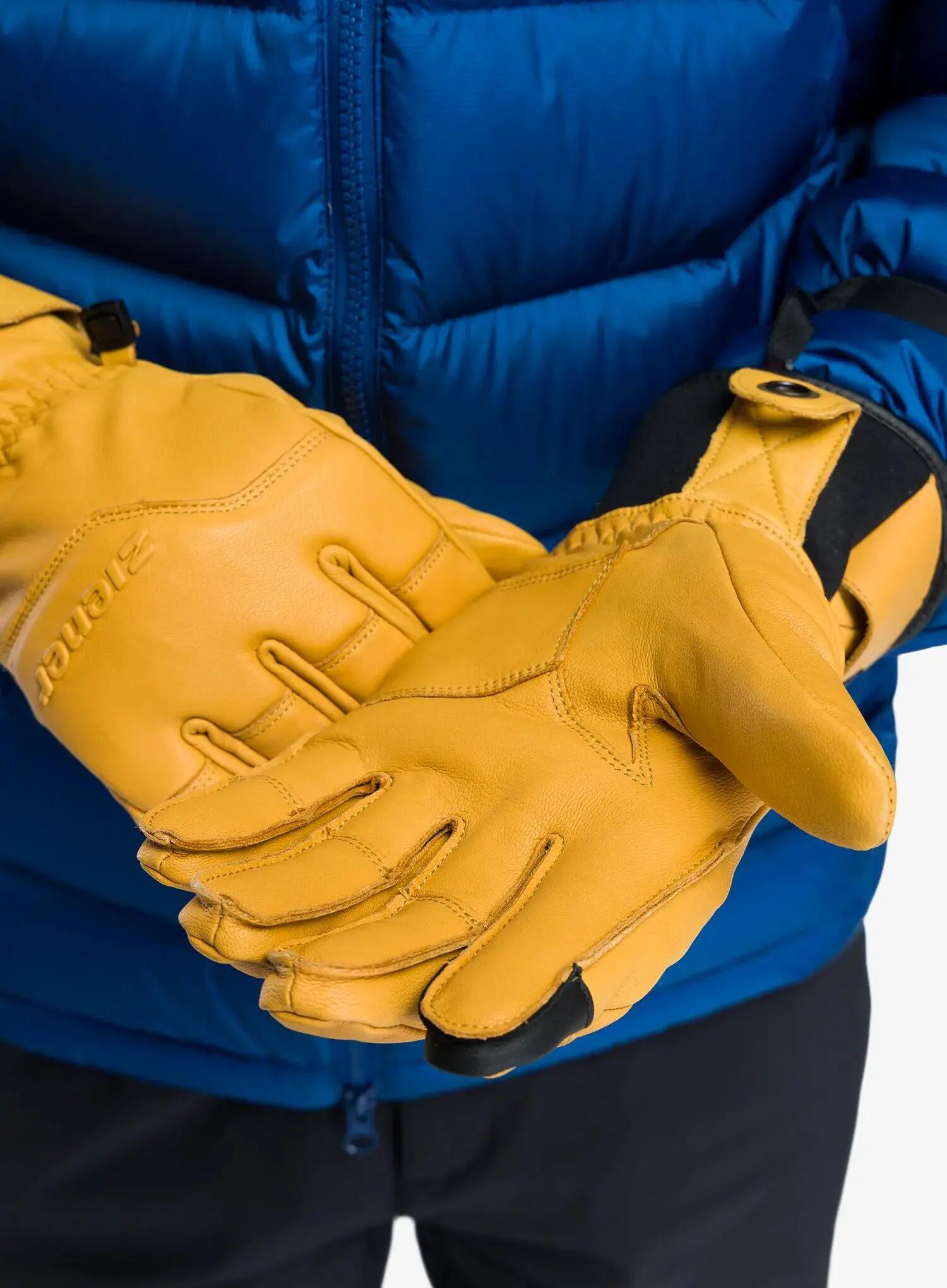 Skihandschuhe GISMON-Z AS(R) PR TOUCH tan 4/6