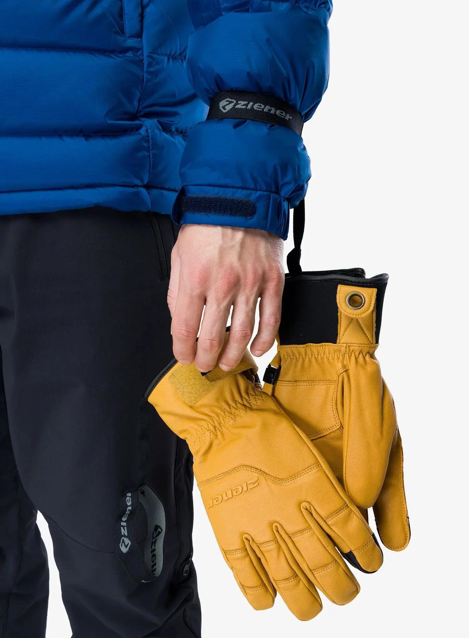 Skihandschuhe GISMON-Z AS(R) PR TOUCH tan 6/6