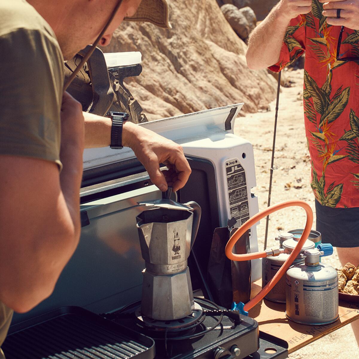 Support pour cafetière CADAC - Acier inoxydable 2/2