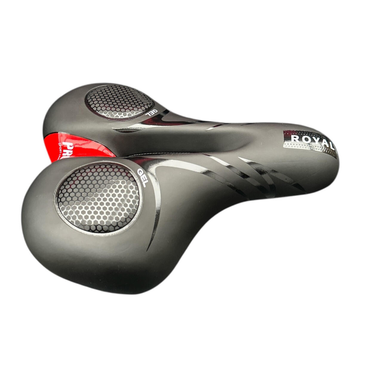 Selle de vélo pour hommes et femmes Comfort Cruiser Drifter Gel Noir 6/8