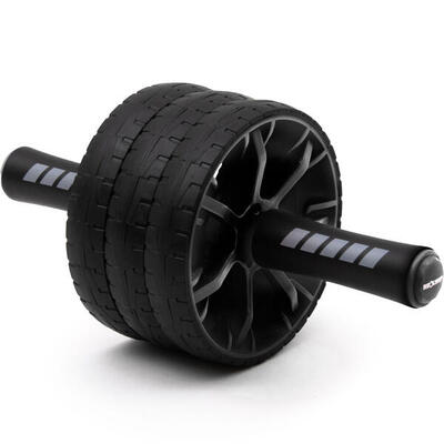 Buikspierroller – 3-in-1 buikspiertrainer, fitnessapparaat met kniekussen