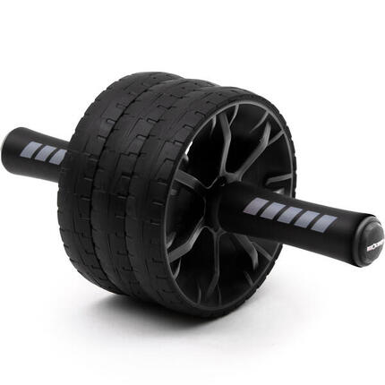 Rouleau Abdominal 3 Niveaux avec Tapis de Genoux – Fitness, antidérapante