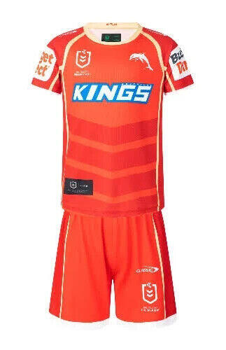NRL 2025 Home Jersey Set - Dolphins - Infant - Toddler