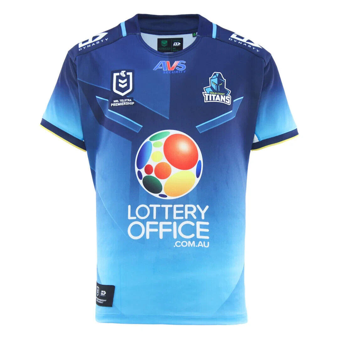 NRL 2025 Home Jersey - Gold Coast Titans - Adult - Mens