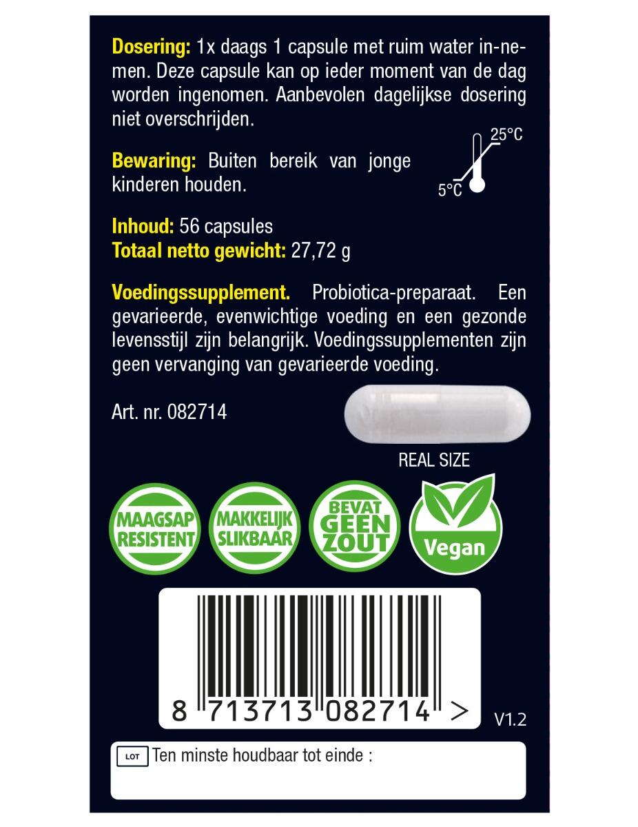 Lucovitaal Pre & Probiotica 120 miljard bacteriën 3/5