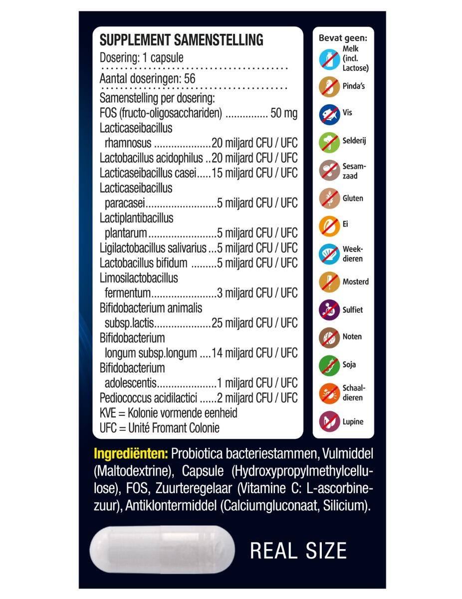 Lucovitaal Super Pre & Probiotica 120 miljard bacteriën 2/5
