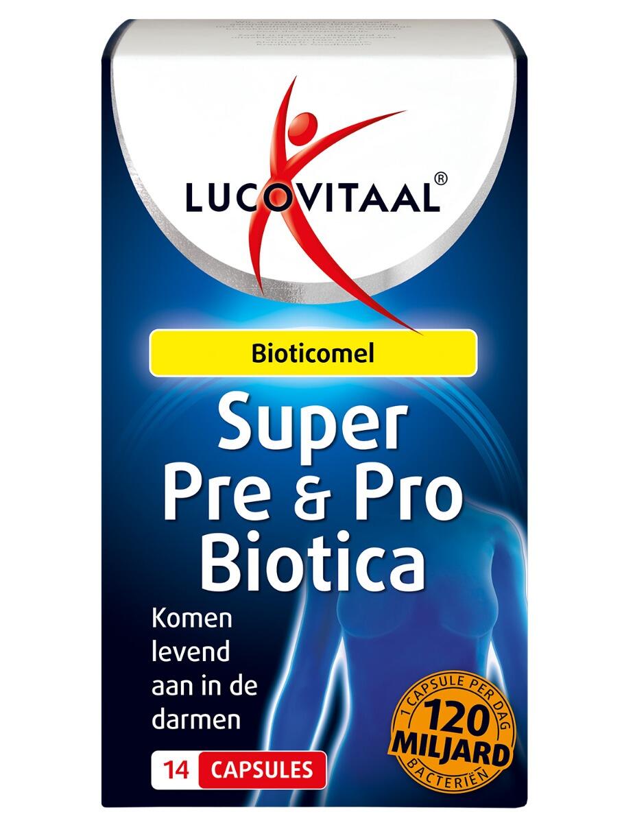 LUCOVITAAL Lucovitaal Super Pre & Probiotica 120 miljard bacteriën
