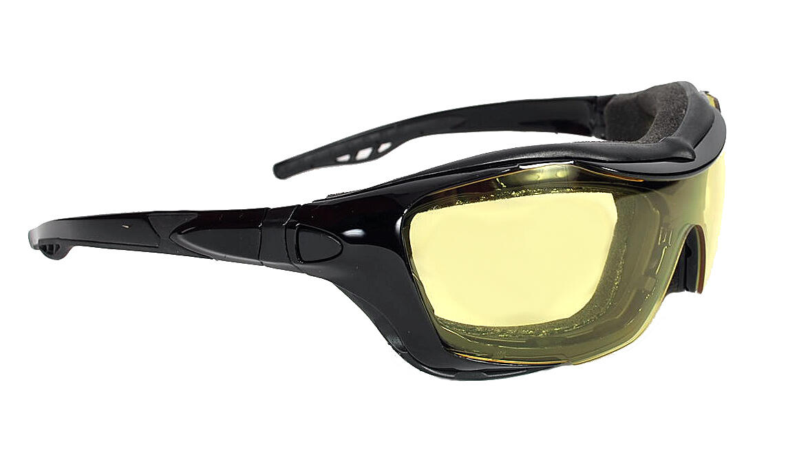 Okulary narciarskie Ice-Q Ski'N'Roll-3 Yellow Clear S1/Blue Revo S3 3/7