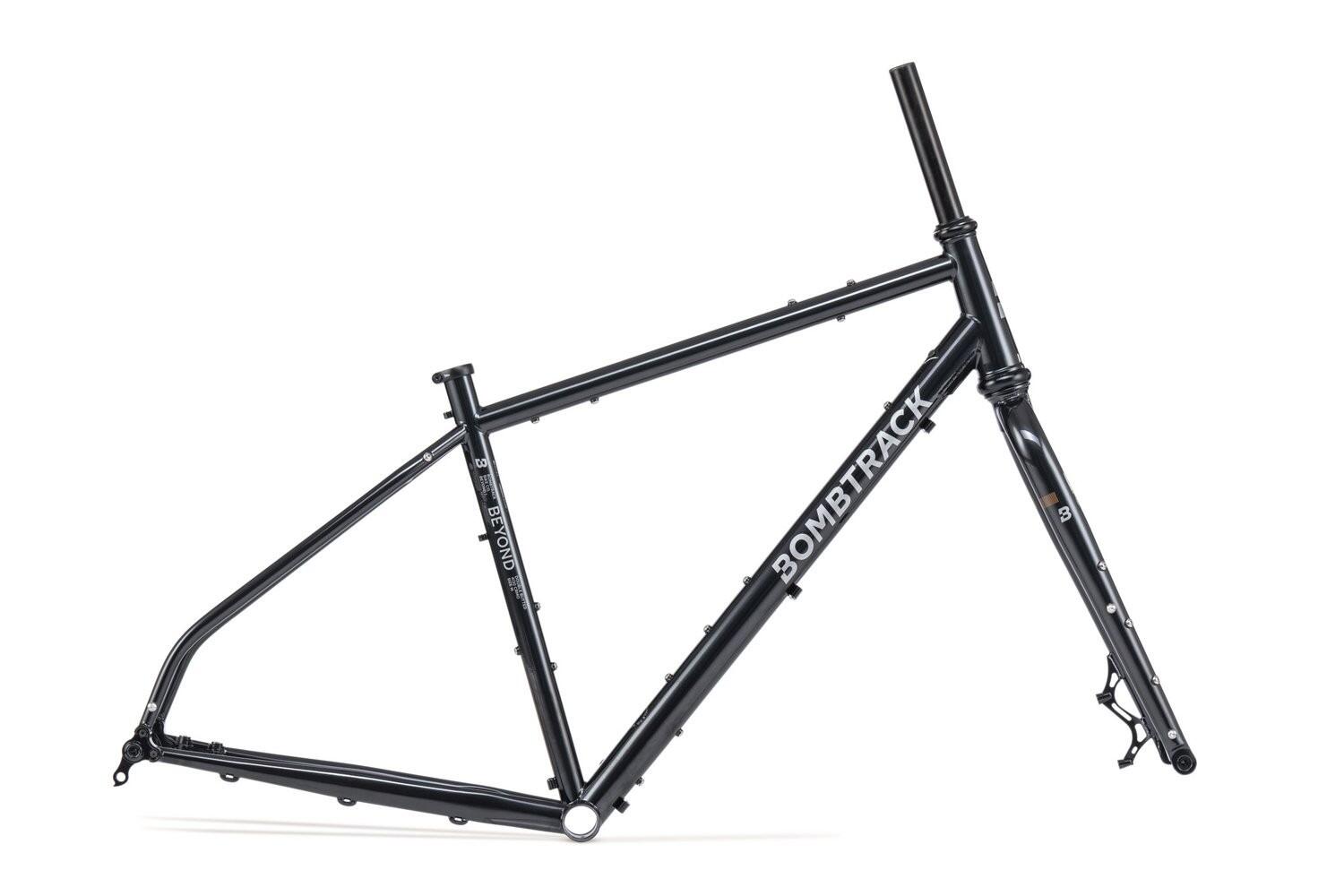 - Zestaw widelca Beyond Frame Metallic - Czarny - 44 cm