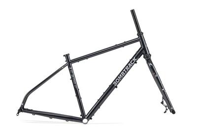 Bombtrack - Beyond Rahmen-Gabel-Kit Metallic - Schwarz - XS - 40 cm