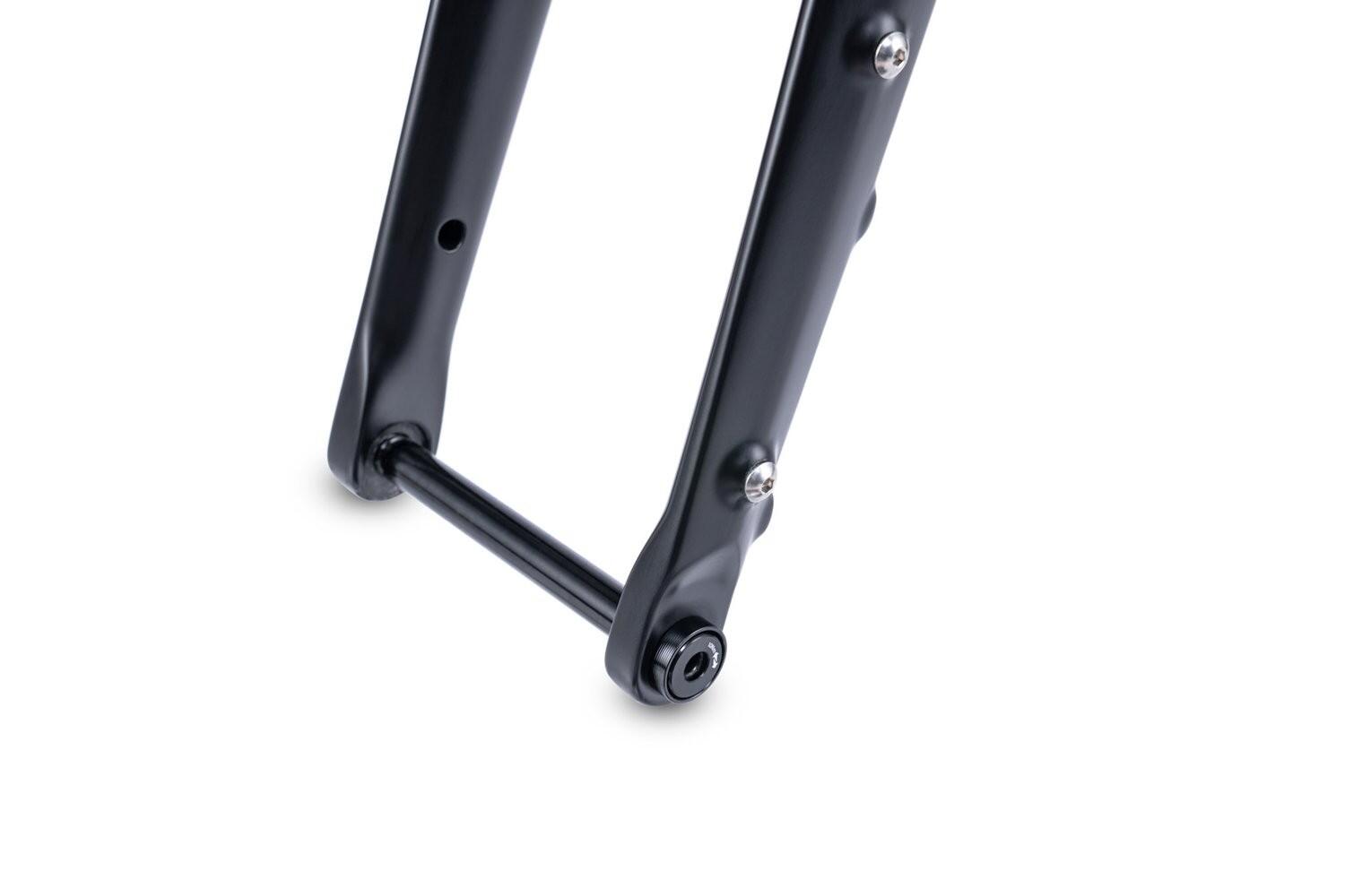 Beyond TI Frame + Vork Kit - Titanium / Zwart - 52cm 4/7