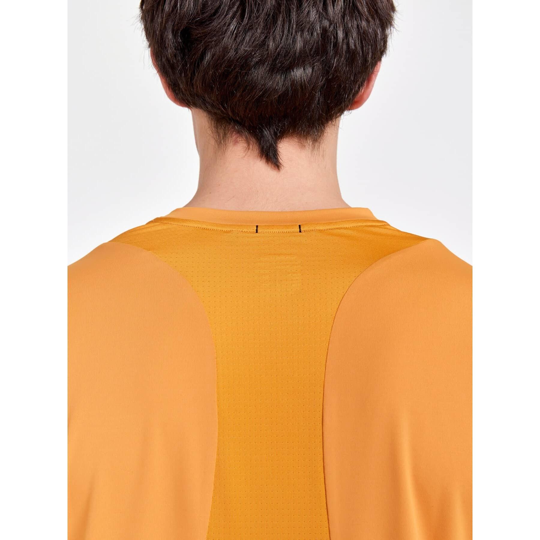 T-Shirt Running Craft ADV Hit Orange Homme 4/6