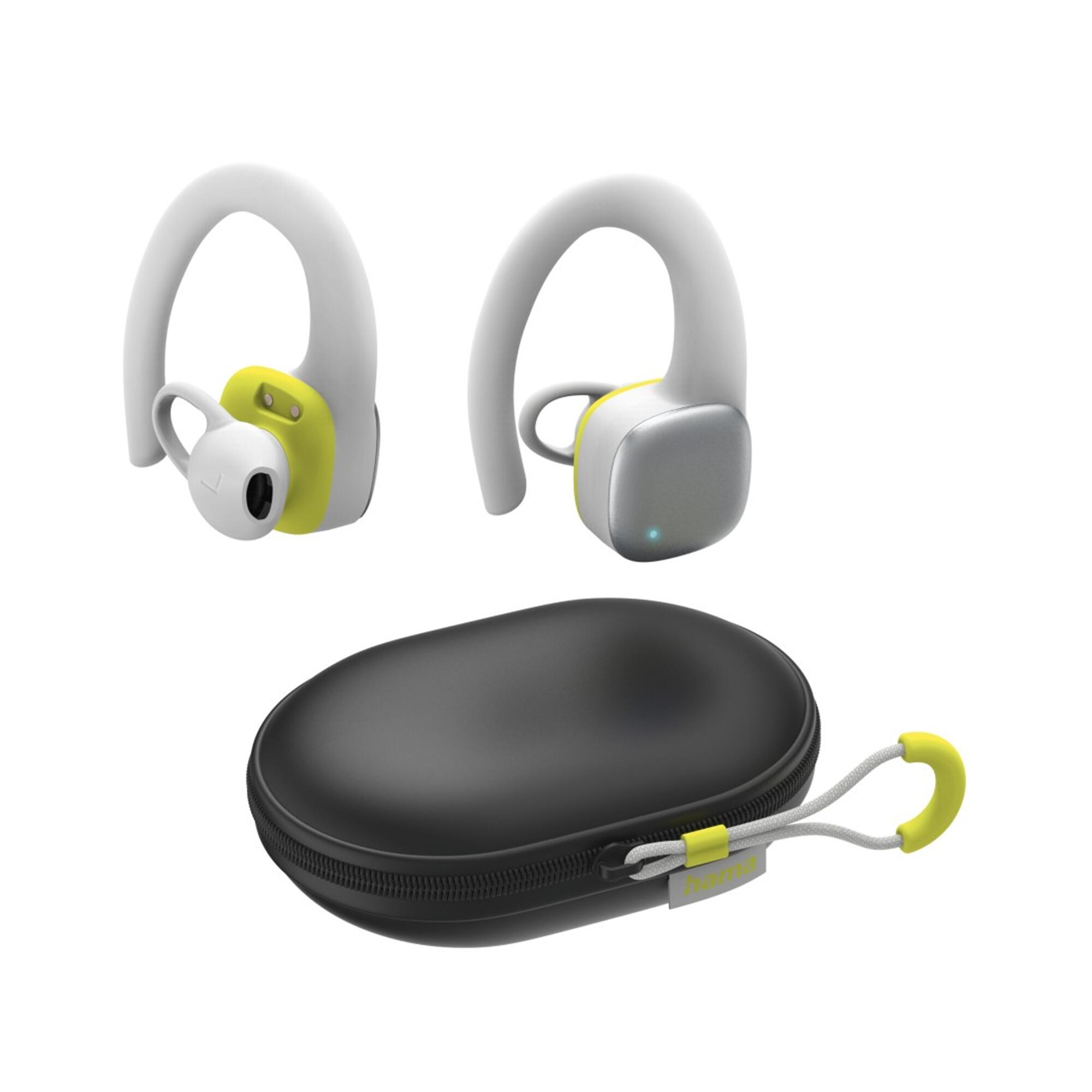 HAMA Bluetooth®-Kopfhörer Spirit Athletics, TWS, Ohrbügel, Weiß 1/7