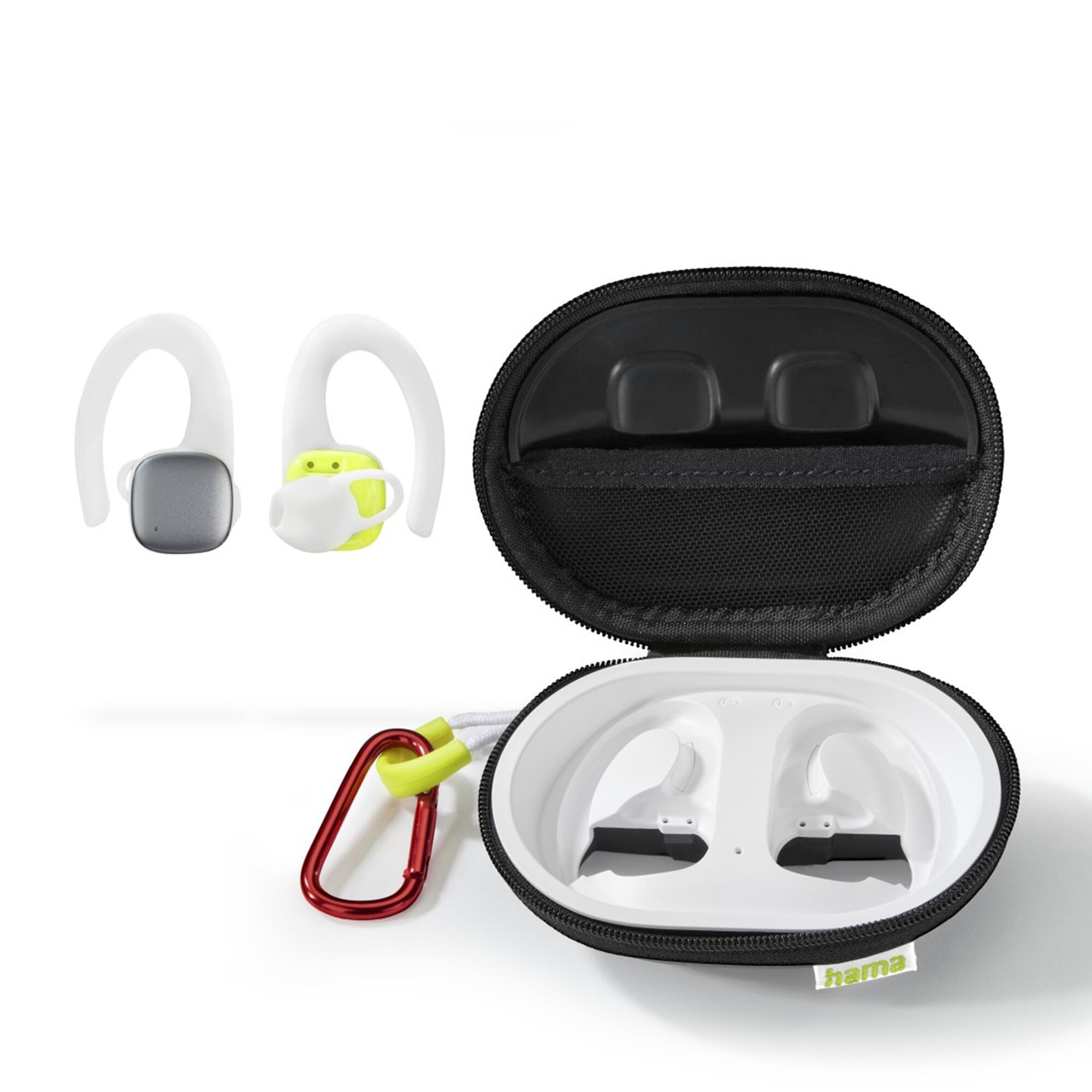 HAMA Bluetooth®-Kopfhörer Spirit Athletics, TWS, Ohrbügel, Weiß 6/7