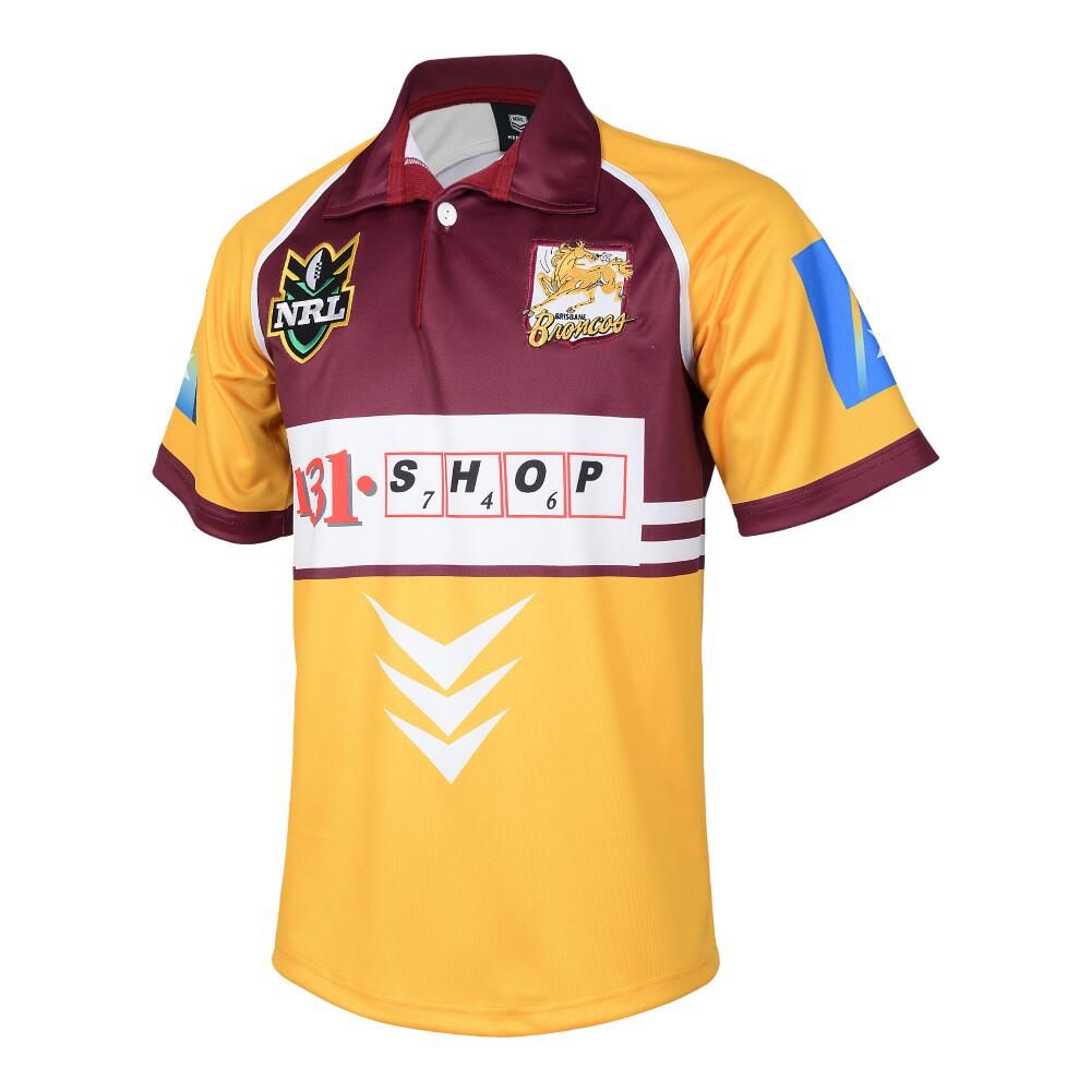 NRL Retro Heritage Jersey - Brisbane Broncos 1999 - Adult