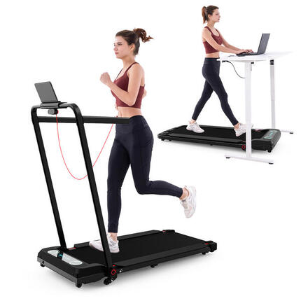 Laufband Klappbares und neigungsverstellbares (13,41 % Steigung)–1400 W–8 km/h