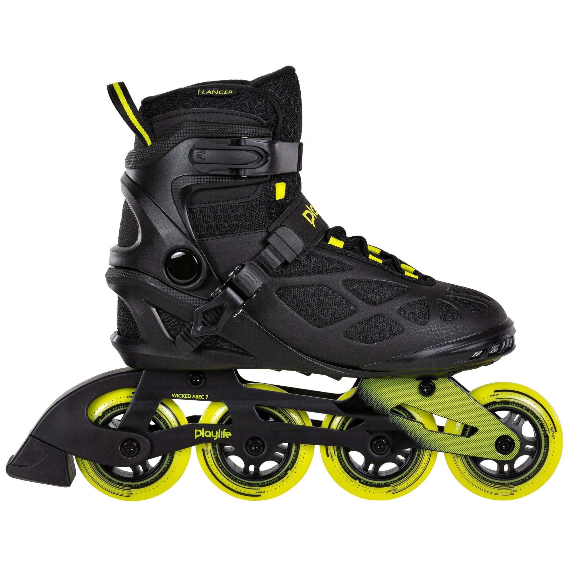 PLAYLIFE Freestyle kolečkové brusle Lancer Black 84