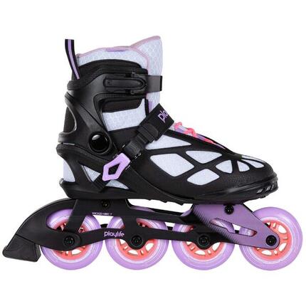 Jazda na rolkach freeskate Playlife Lancer White 84