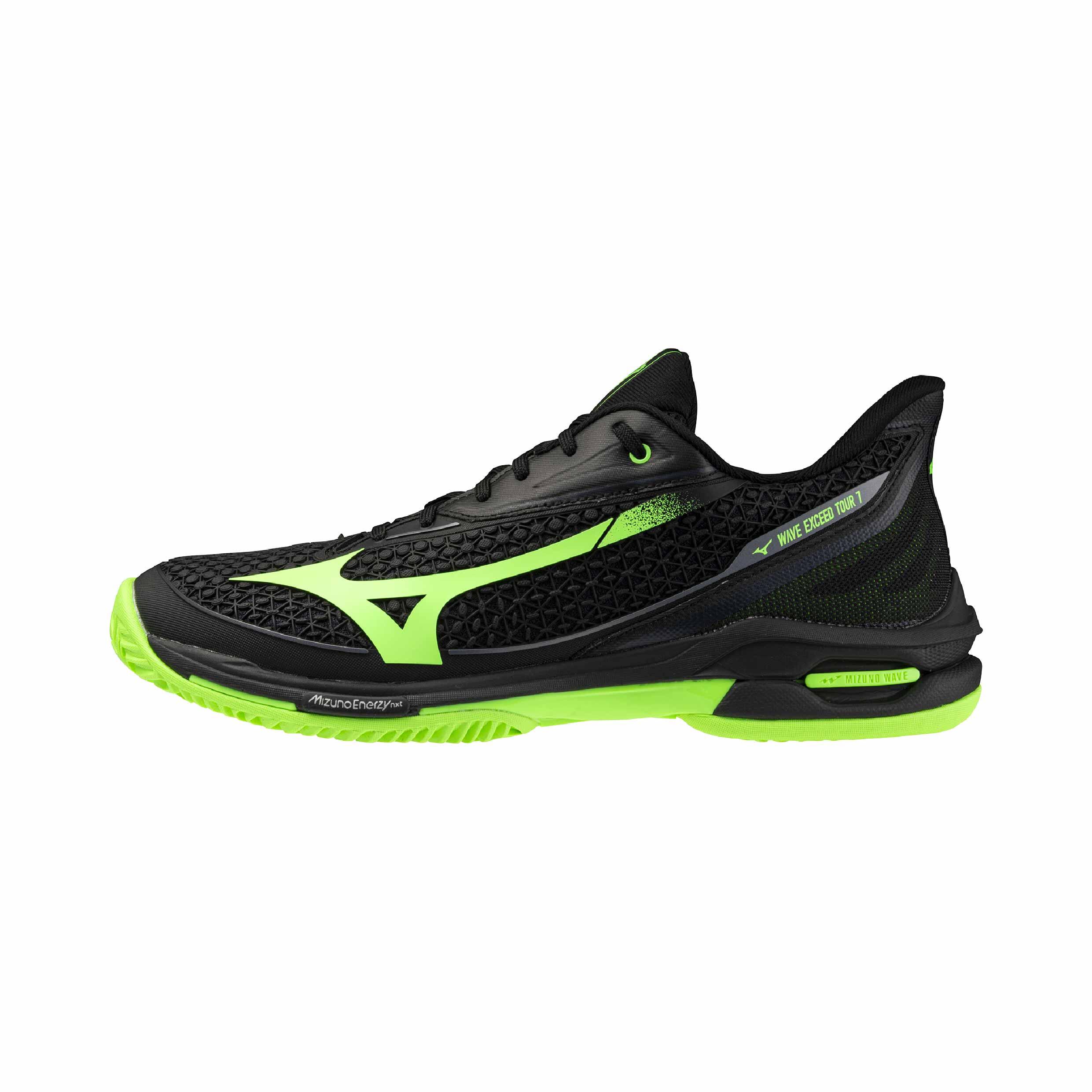 Padel Shoe Wave Exceed Tour 7 Padel (Black/Apple/Green) [Unisex