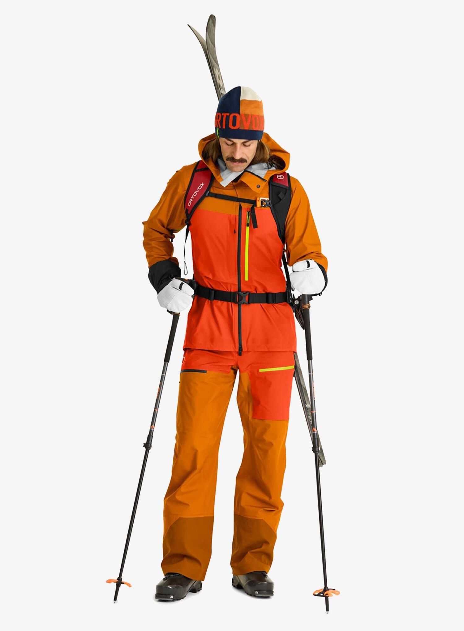 Rękawice narciarskie Ortovox Freeride 3 Finger Glove Pro 6/7