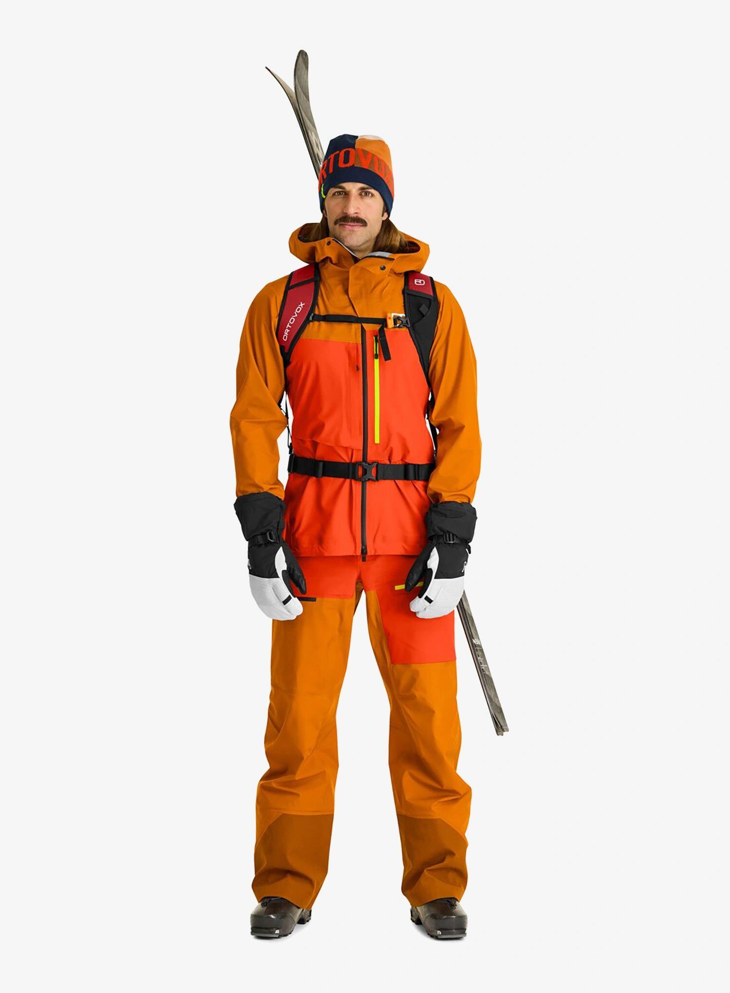 Rękawice narciarskie Ortovox Freeride 3 Finger Glove Pro 5/7