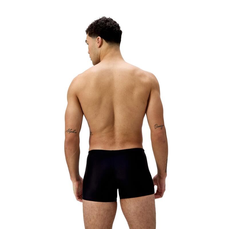 Boxeri inot barbati Speedo Medley Logo Aquashort verde– rezistenti la clor
