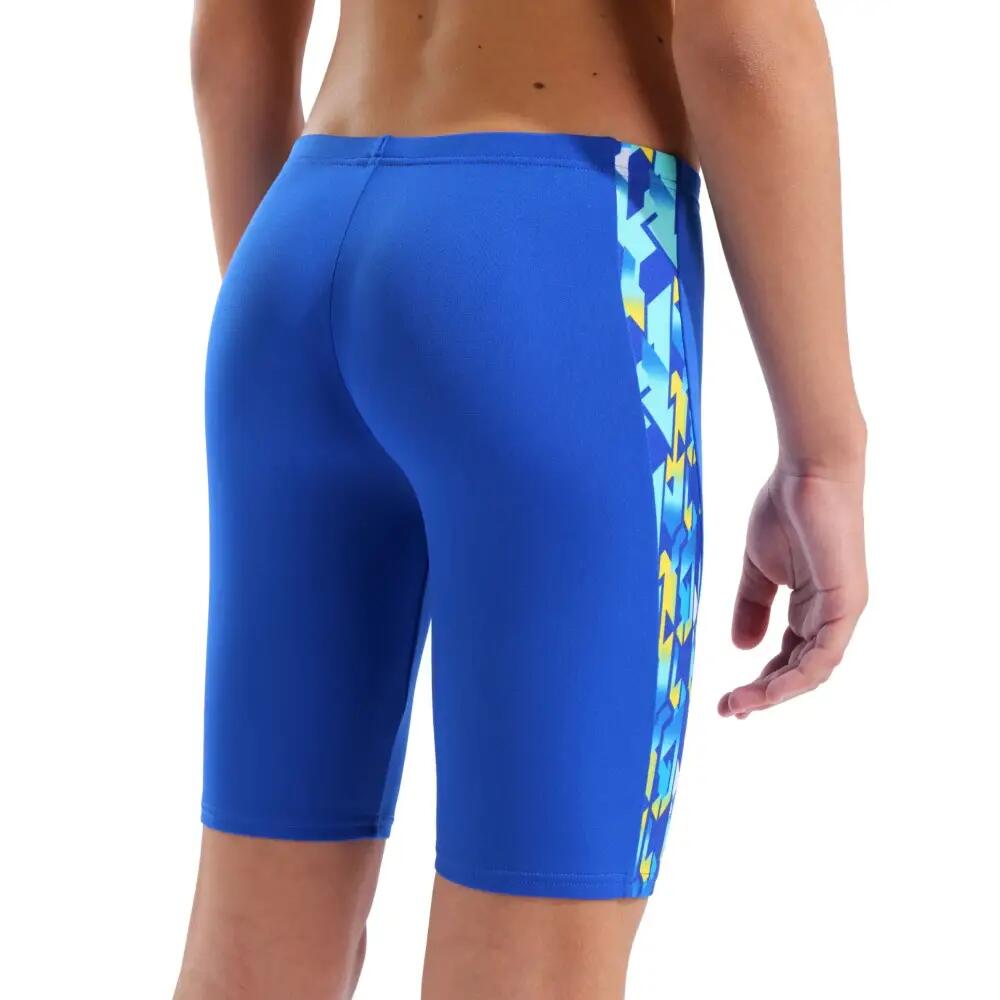 Jammer Arena Print Rapaz Azul Neon Amarelo Multicolor 4/5