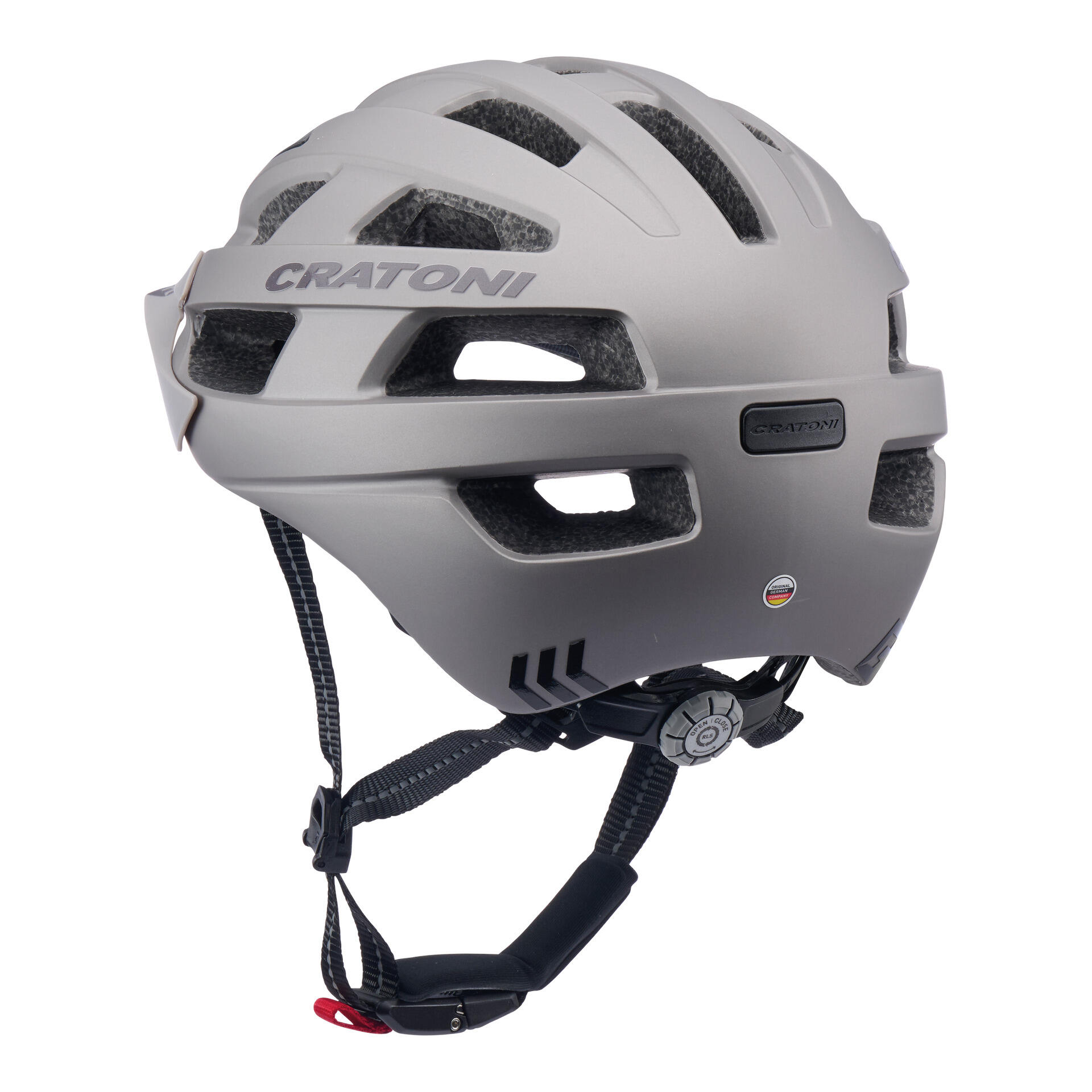 Cratoni Velo-X capacete M-L cinzento-verde 3/4