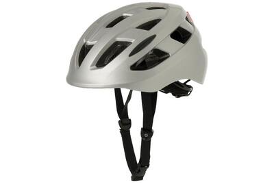 Urban fietshelm met led-licht civick grijs