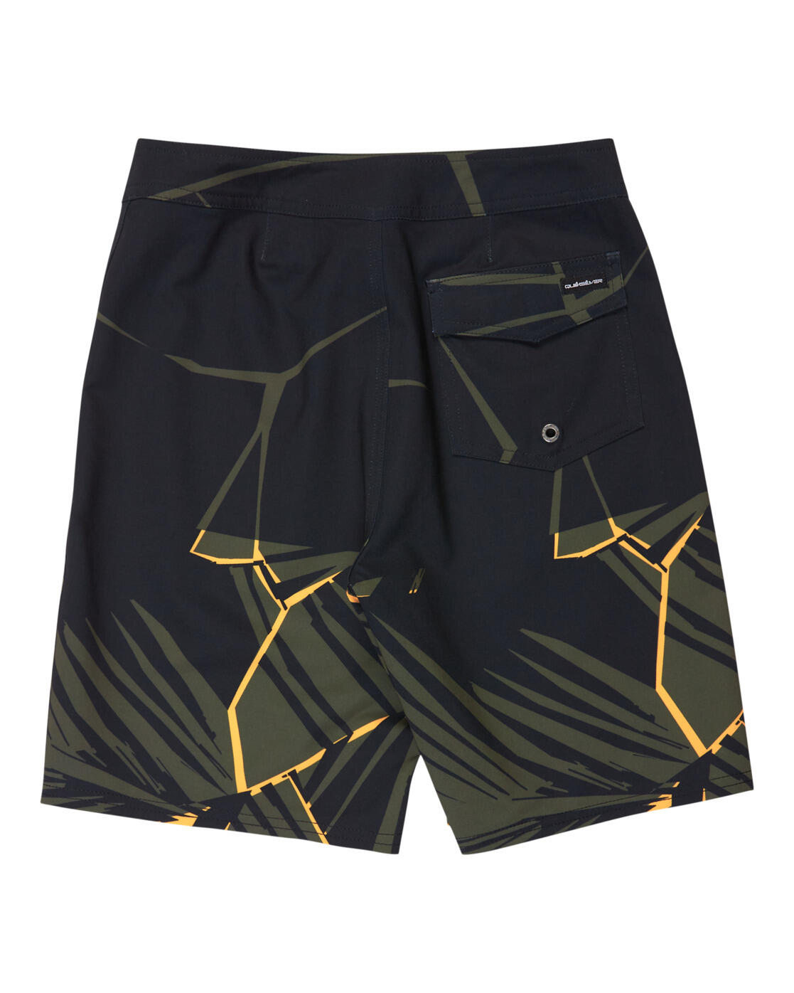 Boardshort SURFSILK STRAIGHT 17" Vert Garçon 3/4
