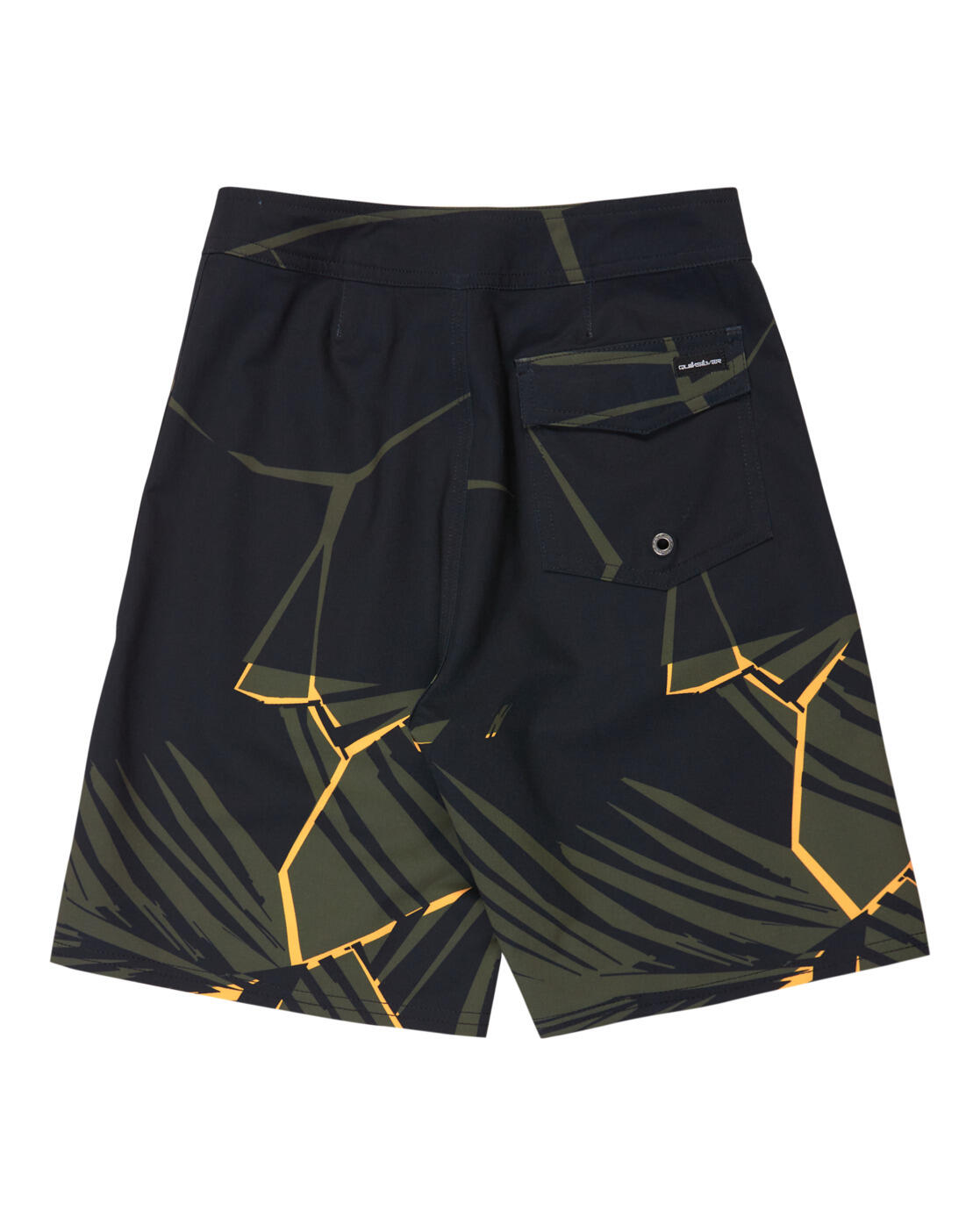 Boardshort SURFSILK STRAIGHT 17" Vert Garçon 2/4