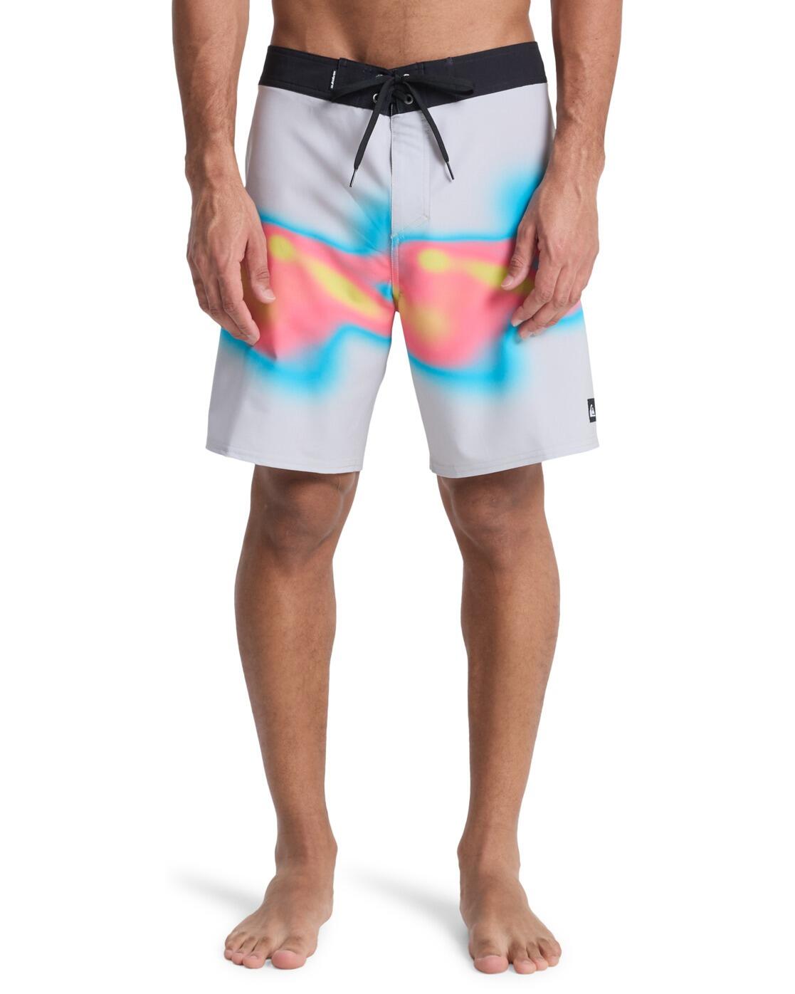 Boardshort SURFSILK STRAIGHT 18" Gris Homme 2/4