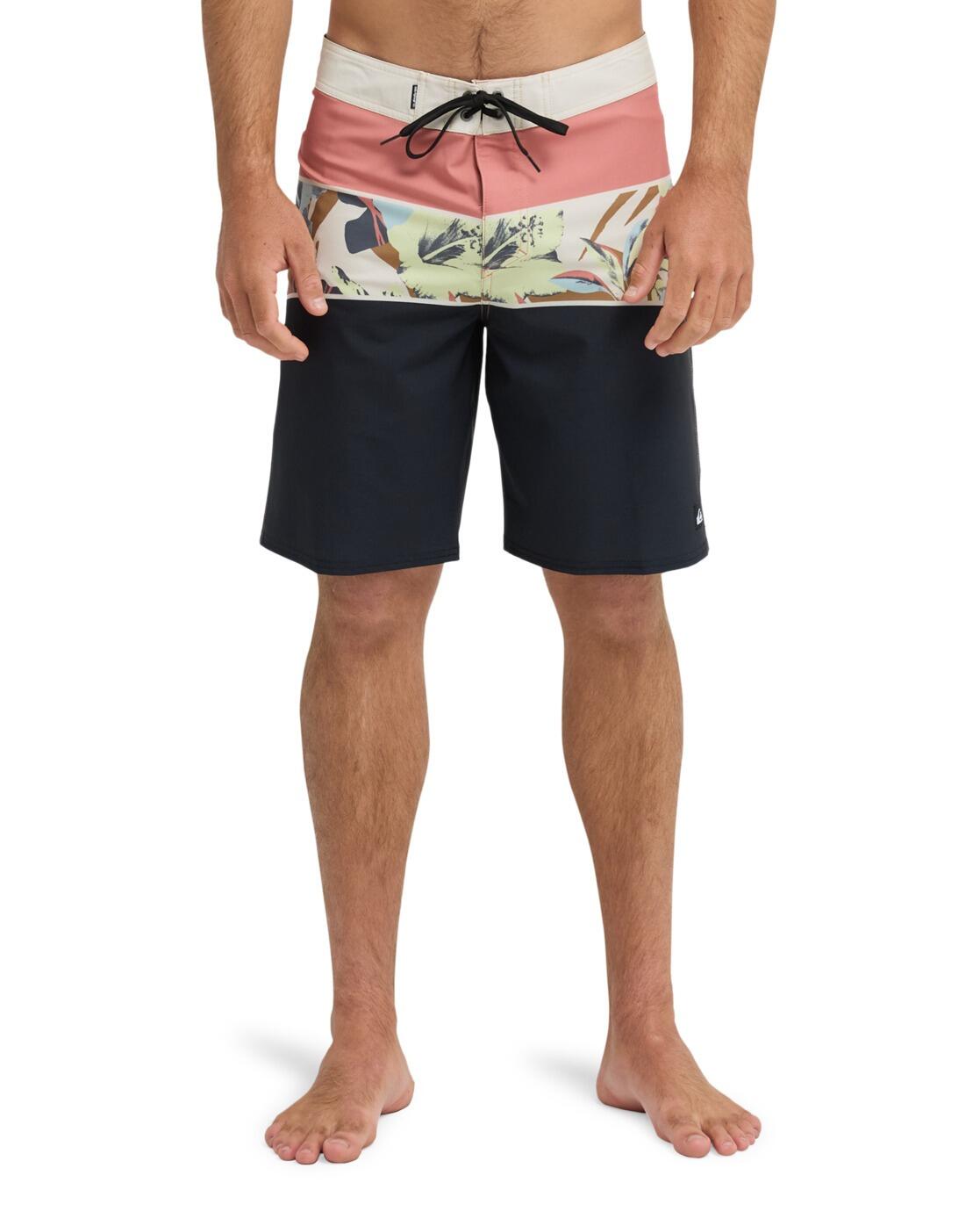 Boardshort SURFSILK STRAIGHT 20" Rose Homme 2/4