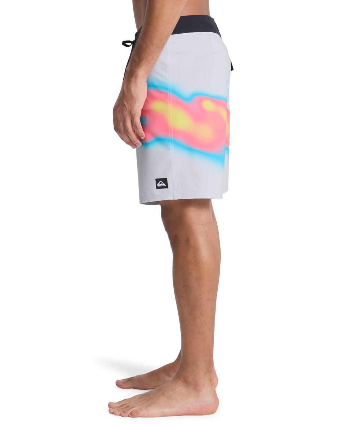 Boardshort SURFSILK STRAIGHT 18" Gris Homme 4/4