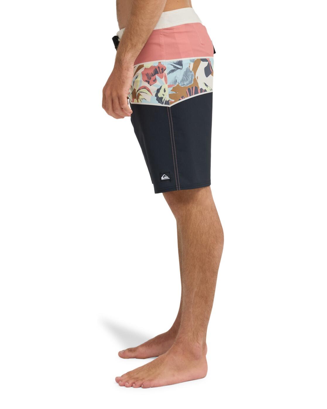 Boardshort SURFSILK STRAIGHT 20" Rose Homme 4/4