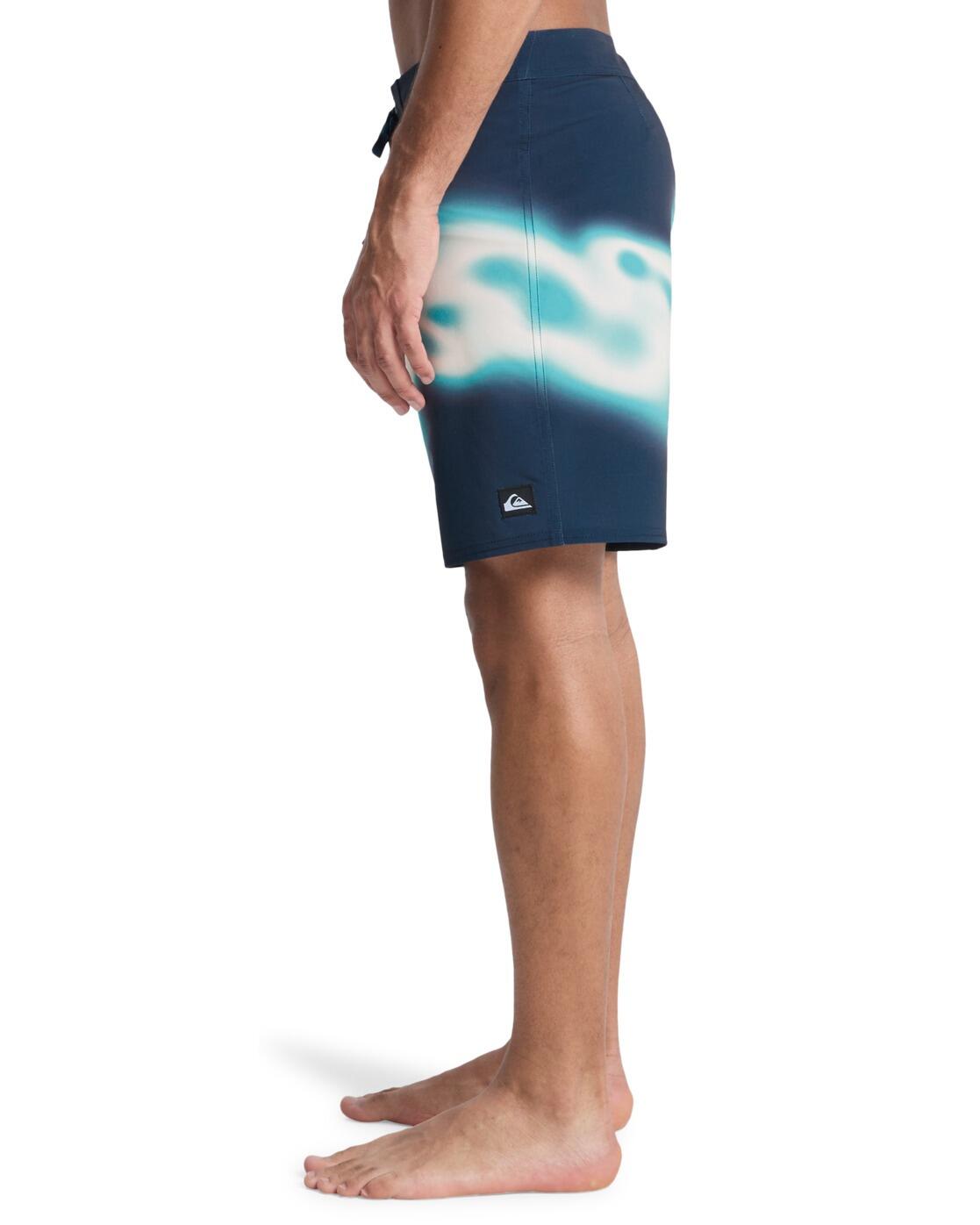 Costume da bagno Quiksilver modello SURFSILK STRAIGHT 18 per uomini 4/4