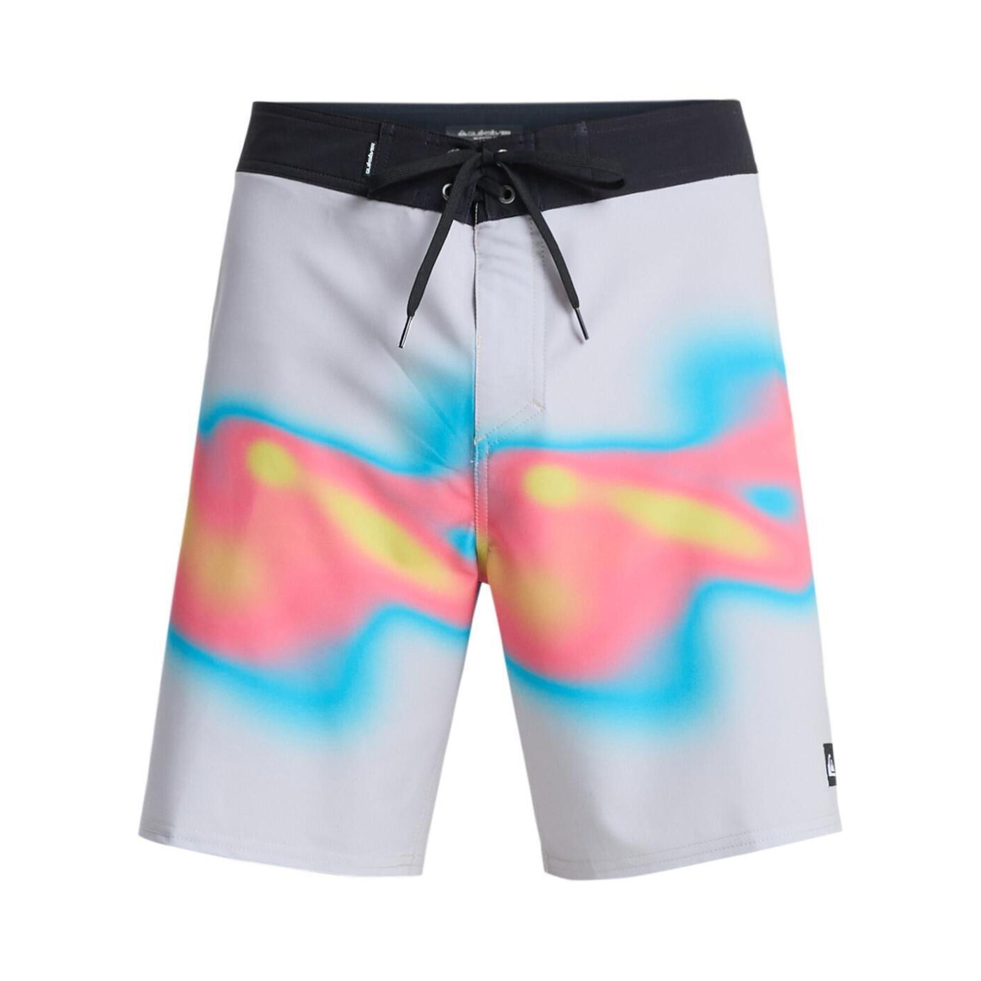 Quiksilver - Boardshort Surfsilk Straight 18" Gris Homme - Short - Gris - Decathlon