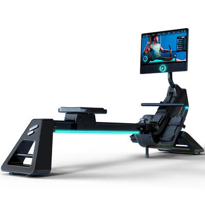 Srow premium rower voor thuis met touchdisplay & led – 21,5" touch-disp
