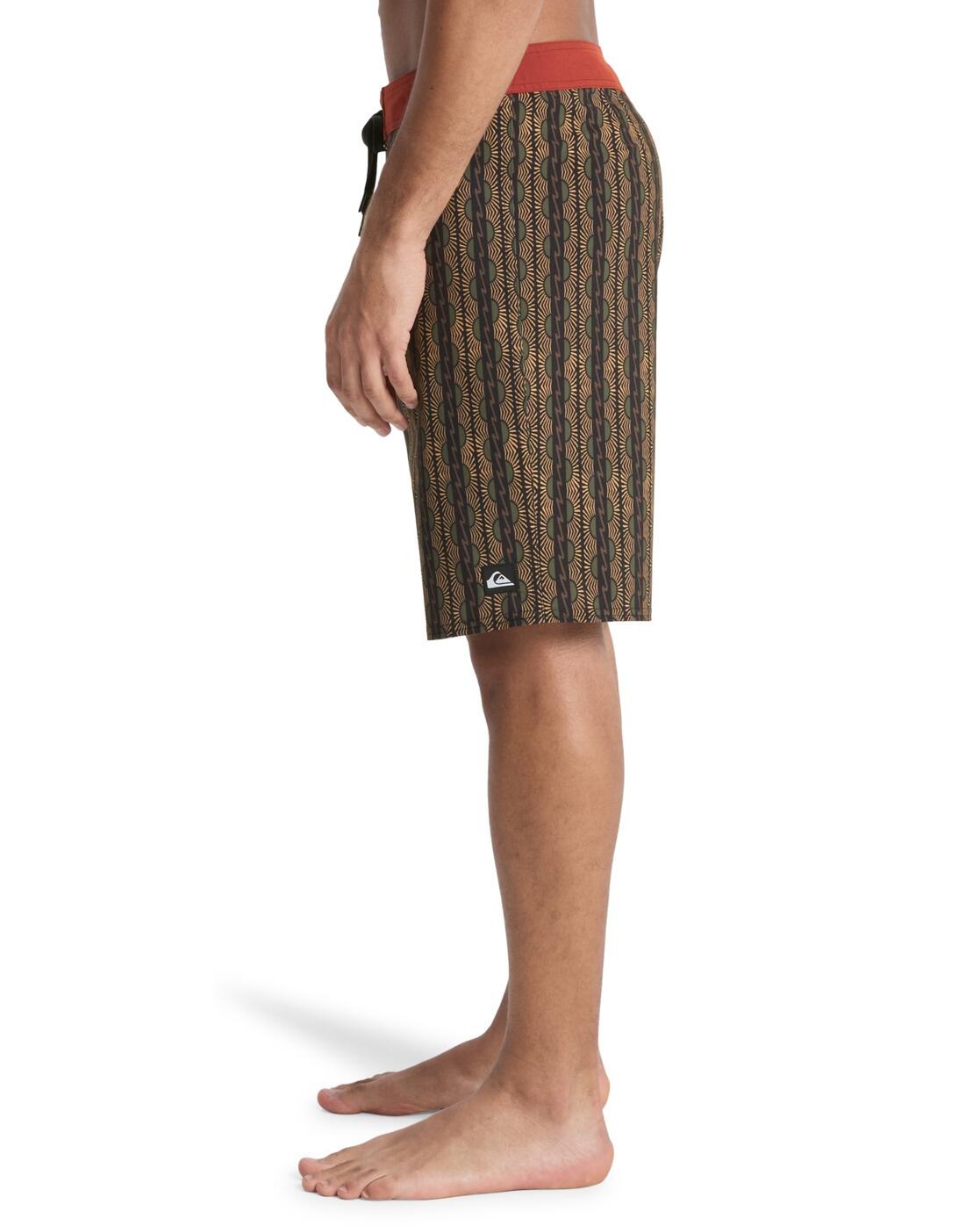 Boardshort SURFSILK STRAIGHT 20" Marrón Hombre 4/4