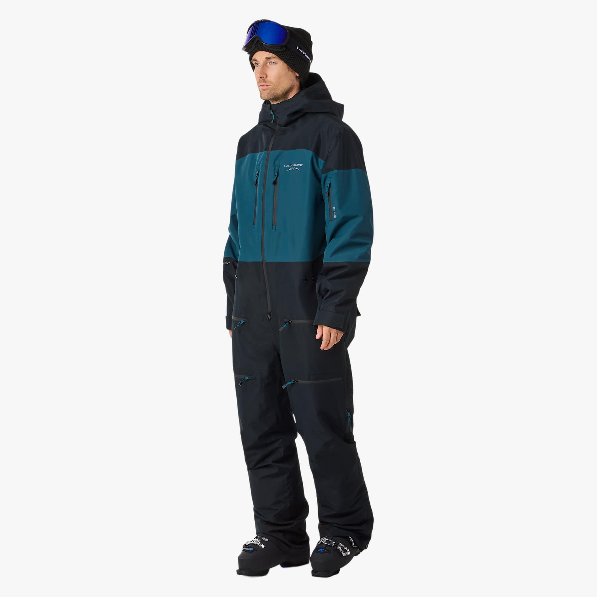 Mono esquí hombre resistente al viento transpirable Freeride Skisuit II 4/7