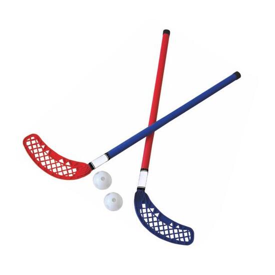 Unihockey-Set MASTER Junior 2 Schläger - 2 Bälle