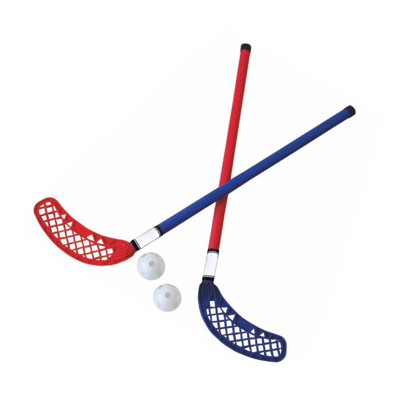 MASTER Florbalový set MASTER Junior 2 hole - 2 míčky