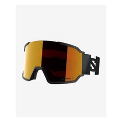 SALOMON Masque de ski S/VIEW 3 - BLACK/MID RED
