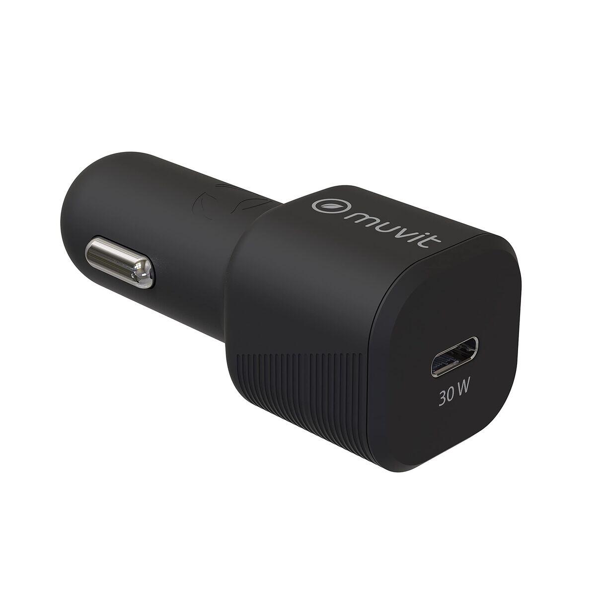 Cargador USB para Coche MUVIT MCDCC0011 Negro 2/5