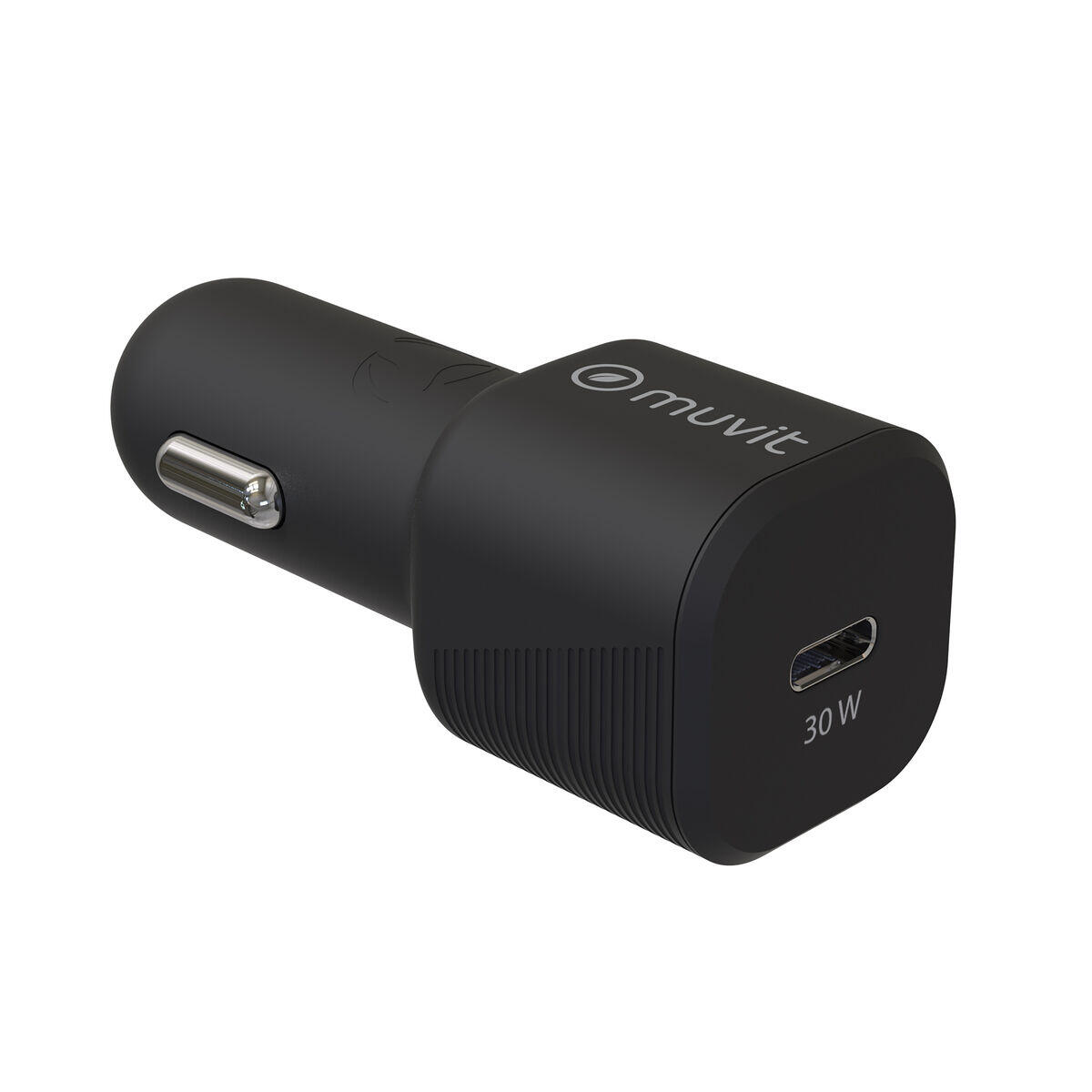 Cargador USB para Coche MUVIT MCDCC0011 Negro 4/5
