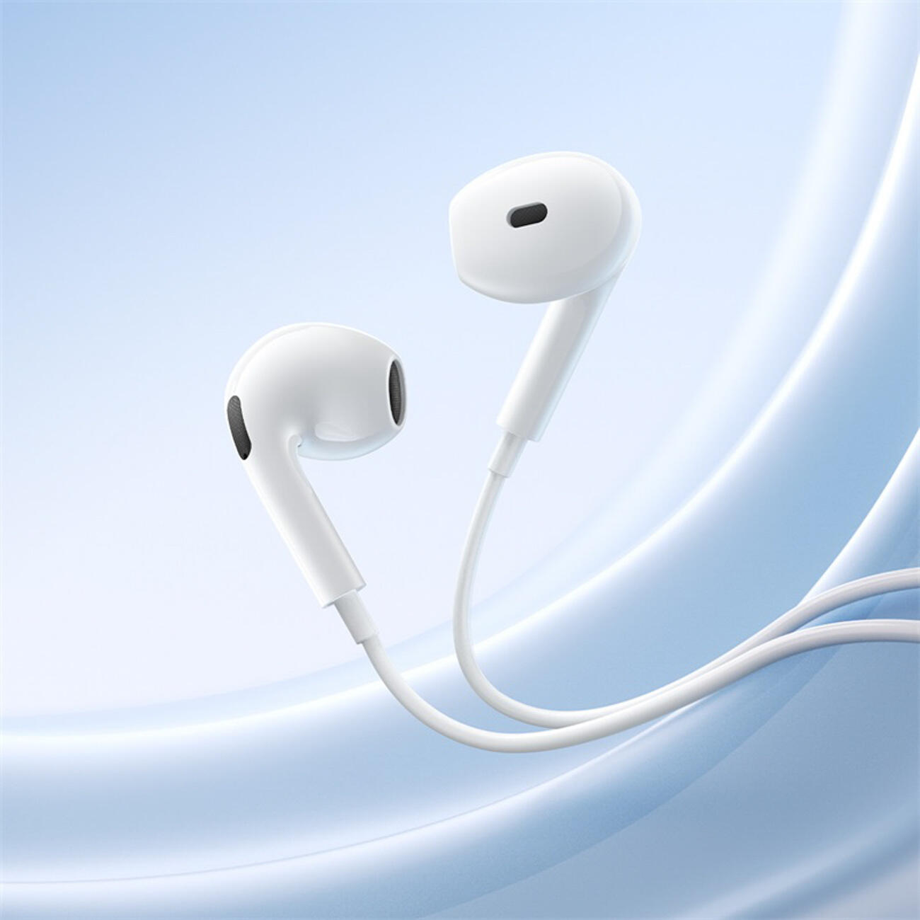 Słuchawki przewodowe Baseus douszne USB-C 3/7