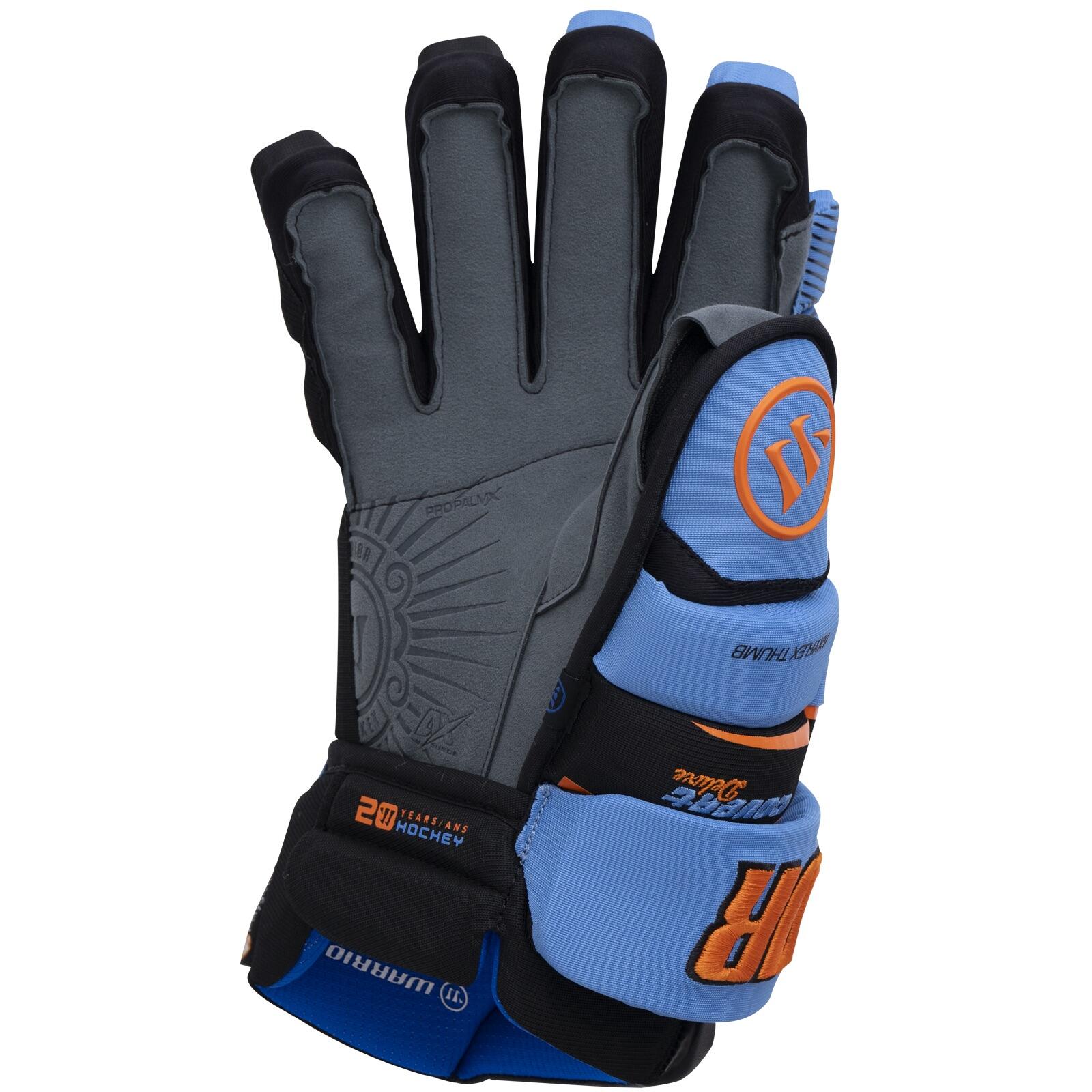 Guantes de hockey sobre hielo Warrior Covert Deluxe para jóvenes 3/3